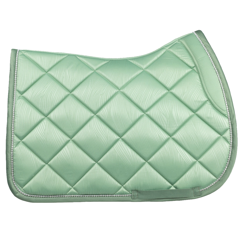 PS of Sweden Wave Jump Saddlepad - Sage Green-1